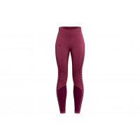 Compressport Winter Run Legging W Amaranth / Женские зимние леггинсы фото 2