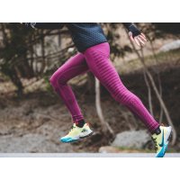 Compressport Winter Run Legging W Amaranth / Женские зимние леггинсы фото 4