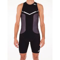 Z3R0D Racer TriSuit Черный / Мужской стартовый костюм без рукавов фото 1