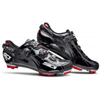 SIDI MTB DRAKO Carbon SRS / Велотуфли MTB (черный/черный лакированный) фото