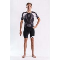 Z3R0D Racer TT Suit Black / Мужской cтартовый костюм для триатлона фото