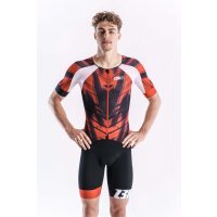 Z3R0D Racer TT suit Red / Мужской cтартовый костюм для триатлона фото