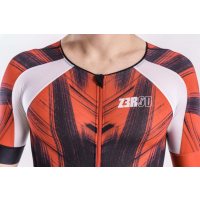 Z3R0D Racer TT suit Red / Мужской cтартовый костюм для триатлона фото 7