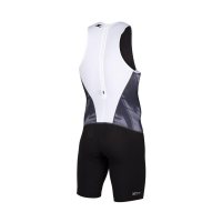 Z3R0D Racer Trisuit Black / Мужской стартовый костюм для триатлона без рукавов фото 1