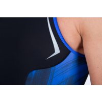 Z3R0D Racer Trisuit Blue / Мужской стартовый костюм для триатлона без рукавов фото 3