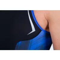 Z3R0D Racer Blue / Мужской стартовый костюм для триатлона без рукавов фото 3