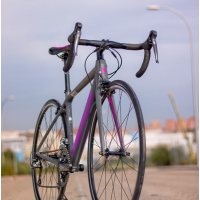 Merida Scultura 100-Juliet MattDarkGrey/Purple / Велосипед шоссейный фото 3