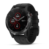 Garmin Fenix 5 Plus Sapphire Черный / Смарт-часы беговые с GPS, HR и Garmin Pay фото