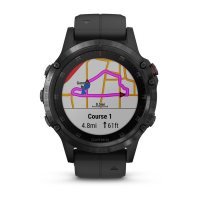 Garmin Fenix 5 Plus Sapphire Черный / Смарт-часы беговые с GPS, HR и Garmin Pay фото 1