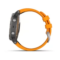 Garmin Fenix 5 Plus Sapphire Titan Оранжевый / Смарт-часы беговые с GPS, HR и Garmin Pay фото 5
