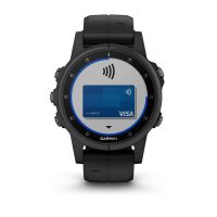 Garmin Fenix 5S Plus Sapphire Черный / Смарт-часы беговые с GPS, HR, WiFi и Garmin Pay фото 6