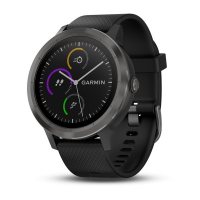 Garmin Vivoactive 3 Черный / Смарт-часы беговые с GPS, HR и Garmin Pay фото