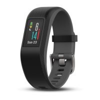 Garmin Vivosport L Черный / Фитнес-браслет с GPS и пульсометром фото