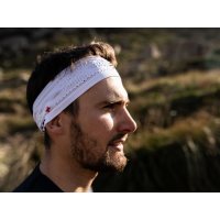 Compressport Thin Headband On/Off White / Повязка на голову фото 3