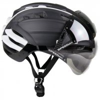 Casco SPEEDairo black-USA + Vautron Visor Фотохром фото 1