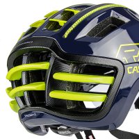 Casco SPEEDairo2 blue-neon yellow + визор Vautron Visor Фотохром фото 2