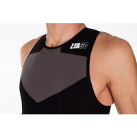 Z3R0D Elite Trisuit Black / Мужской стартовый костюм без рукавов фото 6