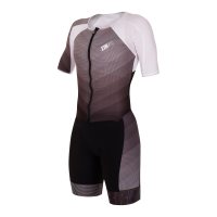 Z3R0D Racer TriSuit Черный W / Женский стартовый костюм с рукавами фото 1