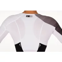 Z3R0D Racer TriSuit Черный W / Женский стартовый костюм с рукавами фото 4