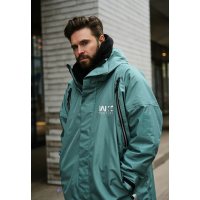 WKS Tortuga ProLine Fit Бирюзовый-Светло-серый / Всесезонная оверсайз парка 3 в 1 фото