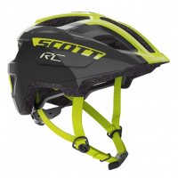 Scott Spunto Junior Black Radium Yellow RC / Шлем фото