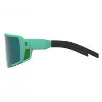 Scott Shield Soft Teal Green - Green Chrome / Очки фото 3