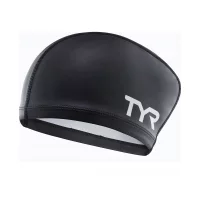 TYR Long Hair Silicone Comfort Swim Cap / Шапочка плавательная для длинных волос фото