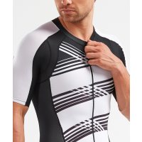 2XU Compression Sleeved FullZip Trisuit 2019 / Мужской стартовый компрессионный костюм с рукавами фото 1