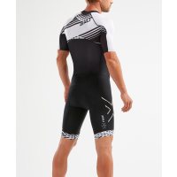 2XU Compression Sleeved FullZip Trisuit 2019 / Мужской стартовый компрессионный костюм с рукавами фото 4