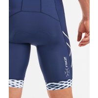 2XU Compression Sleeved FullZip Trisuit / Мужской стартовый компрессионный костюм с рукавами фото 2