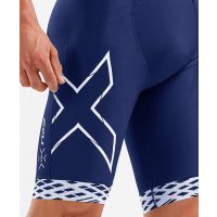 2XU Compression FullZip Trisuit / Мужской стартовый компрессионный костюм без рукавов фото 2