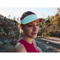 Compressport Visor Ultralight Paradise Green / Козырек ультралегкий фото 4