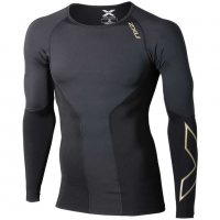 2XU Elite Compression Top LS / Мужская элитная компрессионная футболка фото