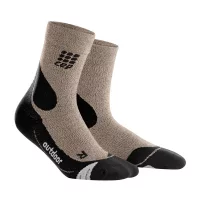 CEP Outdoor Merino Mid-Cut Socks / Женские компрессионные носки, с шерстью мериноса фото