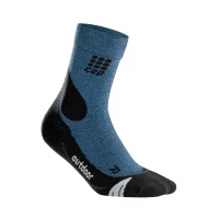 CEP Outdoor Merino Mid-Cut Socks / Мужские компрессионные носки, с шерстью мериноса фото 1