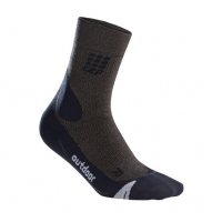 CEP Outdoor Merino Mid-Cut Socks / Женские компрессионные носки, с шерстью мериноса фото 1