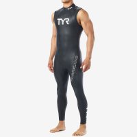 Гидрокостюм без рукавов TYR Wetsuit Male Hurricane Cat 1 Sleeveless фото 2