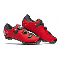 SIDI MTB DRAGON 5 SRS Carbon MATT / Велотуфли MTB (красный/черный) фото