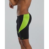 TYR Curve Splice Solid Jammer Black Green / Джаммеры фото 1