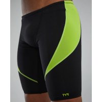 TYR Curve Splice Solid Jammer Black Green / Джаммеры фото 6