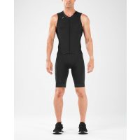 2XU Compression FullZip Trisuit / Мужской компрессионный стартовый костюм без рукавов фото