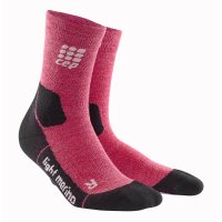 CEP Outdoor Light Merino Mid-Cut Socks / Женские компрессионные носки, тонкие, с шерстью мериноса фото