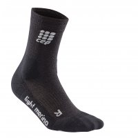 CEP Outdoor Light Merino Mid-Cut Socks / Женские компрессионные носки, тонкие, с шерстью мериноса фото 1