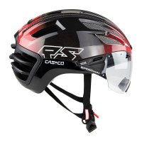 Casco SPEEDairo2 Black Red Gradient + визор Vautron Visor Фотохром фото