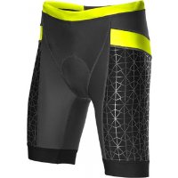 TYR Competitor 6" Tri Short W Black Yellow / Женские стартовые шорты фото