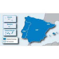 City Navigator Europe NT: Spain and Portugal Карта Европы на microSD/SD фото