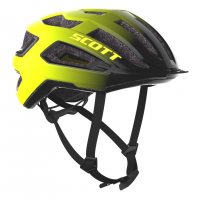 Scott Arx Plus Black Radium Yellow RC / Шлем фото