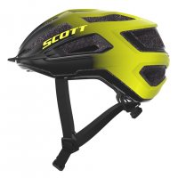 Scott Arx Plus Black Radium Yellow RC / Шлем фото 1