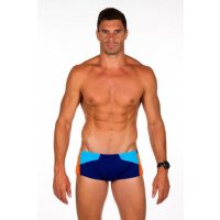 Z3R0D Trunks Dark Blue - Atoll-Orange / Транки фото 2