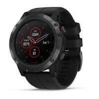 Garmin Fenix 5X Plus Sapphire Черный / Смарт-часы беговые с GPS, HR и Garmin Pay фото